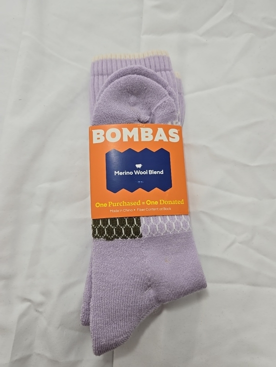 Bombas Other - NWT Bombas 77% Merino Wool Blend Calf Socks Midweight Cushioned Large Unisex